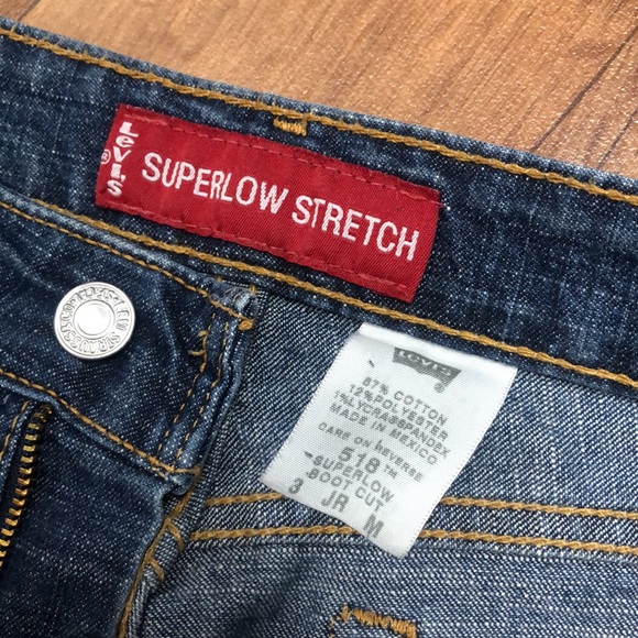Vintage 518 Levi’s Super low Stretch Bootcut jeans~ - Picture 3 of 6